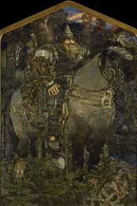Bogatyr, 1898 tekijältä Mikhail Aleksandrovich Vrubel