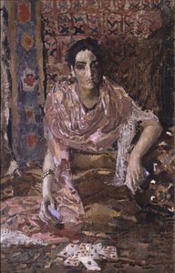 Ennustaja, 1895 tekijältä Mikhail Aleksandrovich Vrubel