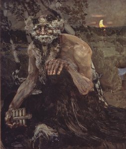 Pan, 1899 tekijältä Mikhail Aleksandrovich Vrubel