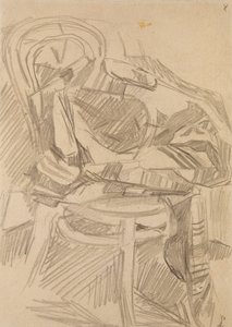 Pleedi tuolilla, 1904 tekijältä Mikhail Aleksandrovich Vrubel