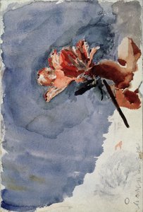 Punainen atsalea, 1886-1887 tekijältä Mikhail Aleksandrovich Vrubel