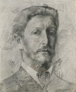 Omakuva, 1904-1905 tekijältä Mikhail Aleksandrovich Vrubel