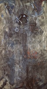 Profeetta Hesekielin näy, 1906 tekijältä Mikhail Aleksandrovich Vrubel