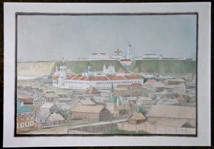 Näkymä Tobolskiin, 1850-luku