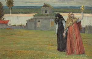 Kaksi siskoa tekijältä Mikhail Vasilievich Nesterov