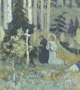 Kolminaisuus-Sergius-luostarin perustaminen