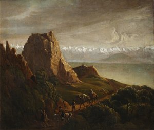 Kaukasialainen maisema kameleilla, 1837-1838