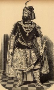 Márton Lendvay roolissa Bánk Bán (Miklós Barabás, 1856) tekijältä Miklós Barabás