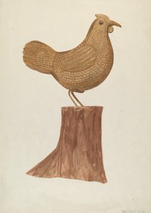 Pikku puinen kana
