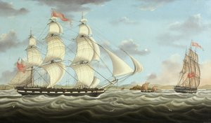 Laiva "William Miles" Bristolista tekijältä Miles Walters