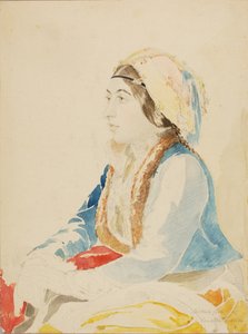Konstantinopolin turkkilainen tyttö, n.d.