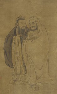 Kungfutse ja Buddha kehtomassa Qiliniä