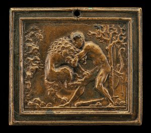 Hercules ja Nemean-leijona, 1400-luvun loppu - 1500-luvun alku.