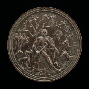 Orpheus leikkii eläimille, 1400-luvun loppu - 1500-luvun alku. tekijältä Moderno