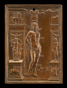 Saint Sebastian, 1400-luvun loppu - 1500-luvun alku. tekijältä Moderno
