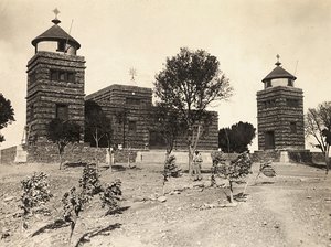 Imperiumin rakentaminen fasistisella aikakaudella: Abessinian kirkko, 09.5.1936 (m/v kuva) tekijältä Modestino Baldinetti