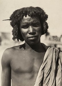 Imperiumin rakentaminen fasismin aikana: Cunaman nuoriso, 09/05/1936 (s/w valokuva). tekijältä Modestino Baldinetti