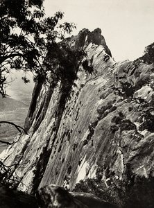 Imperiumin rakentaminen fasismin aikana: Mount Bianco, Zaad Amba, 09/05/1936 (s/w-kuva). tekijältä Modestino Baldinetti