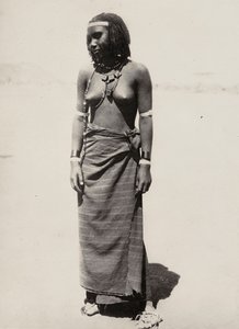 Imperiumin rakentaminen fasistien aikana: Cunaman nainen, 09/05/1936 (s/w-kuva).