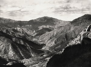 Imperiumin rakentaminen fasistisella aikakaudella: Dorfun laakso, 9.5.1936 (mv/v kuva) tekijältä Modestino Baldinetti