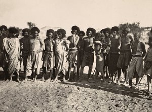 Imperiumin rakentaminen fasismin aikana: Beni Amerin heimo, 09/05/1936 (s/w-kuva) tekijältä Modestino Baldinetti