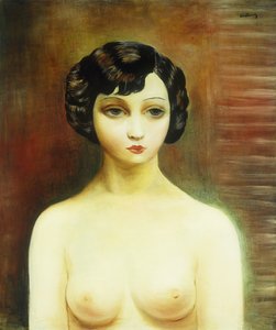 Nuoren naisen rintakuva; Buste de Jeune Femme tekijältä Moise Kisling