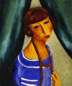 Taiteilijan kälyn Margueritte Grosin muotokuva; Portrait de Margueritte Gros, la Belle-Soeur de l
