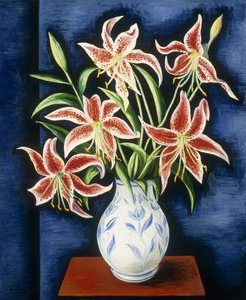 Liljojen maljakko; Vase de lis