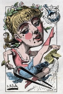 Allegoria operetista muodissa 1800-luvun lopulla (viritys) tekijältä Moloch