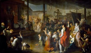 Carmarthenshiren asukkaiden äänestys vuoden 1630 ruton lopettamiseksi. tekijältä Moneta Jr. Sleet