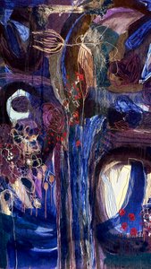 Midnight Bloom – Abstrakti tekijältä Monika Riethmueller