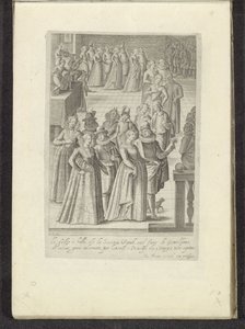 Venetiaans bal Scenes uit het Venetiaanse leven (sarjan nimi) Habiti d
