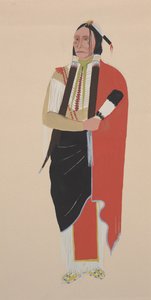 Comanche Chief, n. 1934 (akvarelli)