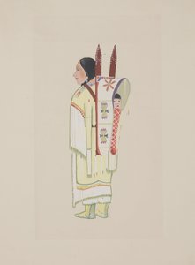 Kiowa Squaw, n. 1934 (akvarelli)