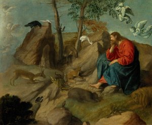 Kristus erämaassa, n. 1515-20.