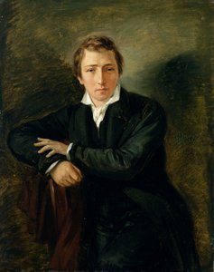 Heinrich Heinen (1797-1856) muotokuva 1831 (öljy paperille kankaalle)