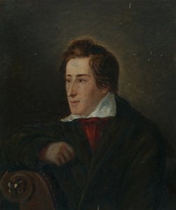 Runoilija Heinrich Heinen muotokuva 1797-1856
