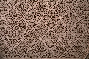 Thamiel glaouin kasbah, stukko, yksityiskohta (keraaminen)