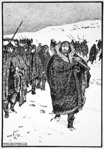 "Murtough matkallaan Munsterin kuninkaan kanssa kahleissa", 941 1913