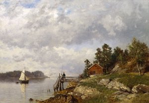 Larkollenista (öljy kankaalle) tekijältä Morten Muller