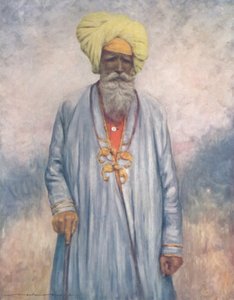 "A Retainer of the Maharaja of Cutch", 1903 tekijältä Mortimer L Menpes