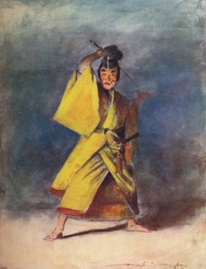 "Näyttelijä", 1887, 1901 tekijältä Mortimer L Menpes