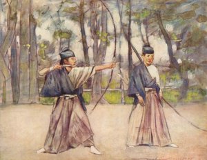 "Archers", c1887, 1901 tekijältä Mortimer L Menpes