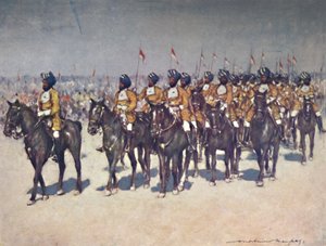 "Bombay Retainers", 1903 tekijältä Mortimer L Menpes