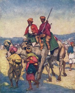 "Kamelit Mysoresta", 1903 tekijältä Mortimer L Menpes