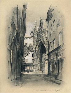 Lillebonnen katedraali, 1903 tekijältä Mortimer L Menpes