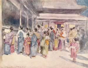 Lookers-On, c1887, 1901 tekijältä Mortimer L Menpes