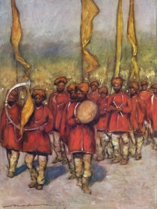 Alkuperäiset bardit Cutch Statesta, 1903 tekijältä Mortimer L Menpes