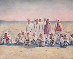 "Durbar-päivänä", 1903 tekijältä Mortimer L Menpes