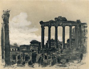 "Muinaisen Rooman jäänteet", 1903 tekijältä Mortimer L Menpes